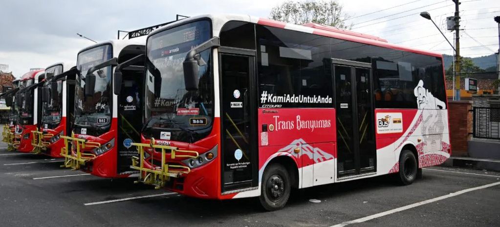 Ilustrasi Bus Trans Banyumas